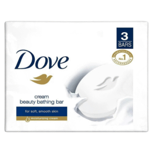 Dove Cream Bar Bathing Soap, 125 g (Pack of 3)