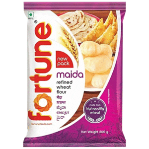 Fortune Maida/Refined Wheat Flour, 500 g Pouch