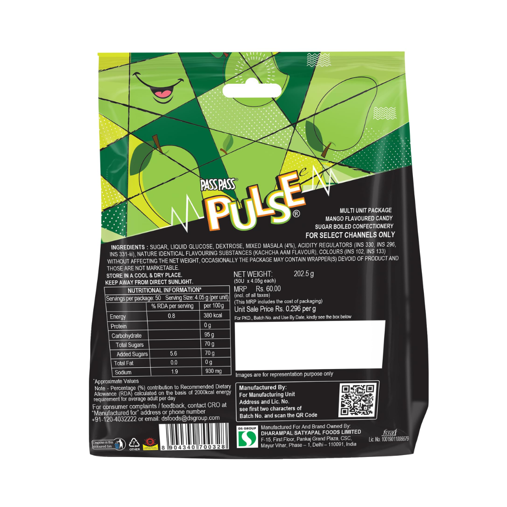 Pulse Kachcha Aam Candy , 190gram - Image 2